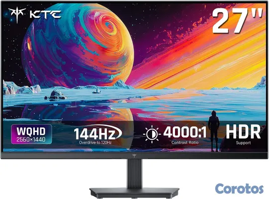 otros electronicos - Monitor Gamer 2k, 144hz 2