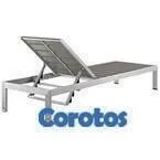 muebles y colchones - modway Sillón hotel quality commercial recliner for patio swimming pool.  3