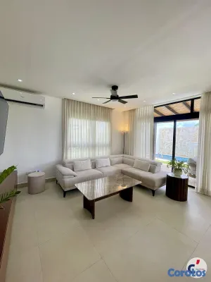 casas - Villa de Ensueño Totalmente Amueblada en Punta Can 7