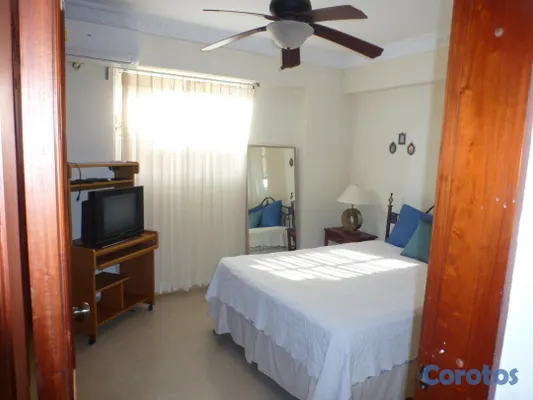 apartamentos -  HERMOSO APARTAMENTO AMUEBLADO EN BELLA VISTA, 3 HABITACIONES,  6