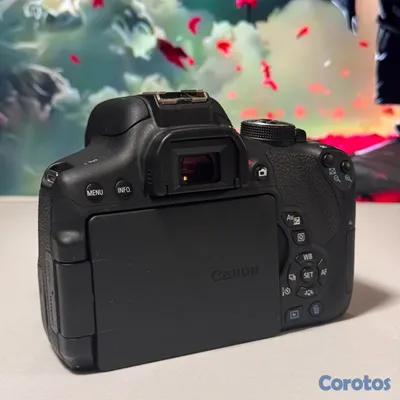 camaras y audio - Cámara Canon T6i excelente estado 3