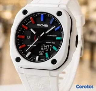 Reloj SKMEI analógico-digital 5 alarmas cronometro