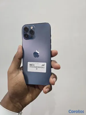 celulares y tabletas - iPhone 12 pro Max clase b azul 256gb 4