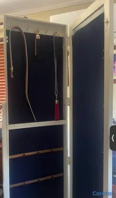 muebles y colchones - Espejo de cuerpo entero con organizador de accesor 2
