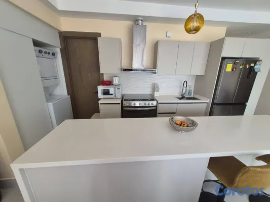apartamentos - Apartamento en alquiler Bella vista, 2 hab amuebla 8
