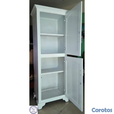 cocina - Despensa de cocina en madera blanca  3