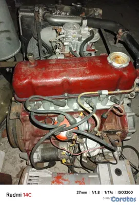 repuestos - MOTOR NISSAN 1200 RESTAURADO.OCHO CERO NUEVE NUEVE 2