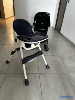 coches y sillas - cocha  y silla de comer para bebés  4