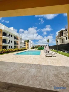 East Town, Pueblo Bávaro: 2 habitaciones y terraza privada de 30 m²