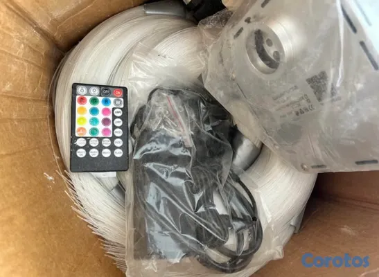 otros electronicos - Kit de fibra óptica con sensor de sonido 32W 6