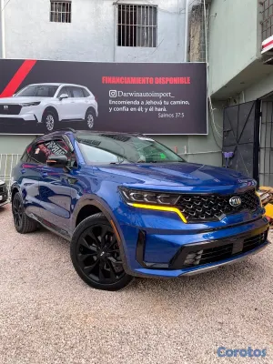 jeepetas y camionetas - KIA Sorento 2021 SX panorámica asiento en capitán 3 fila de asientos  3
