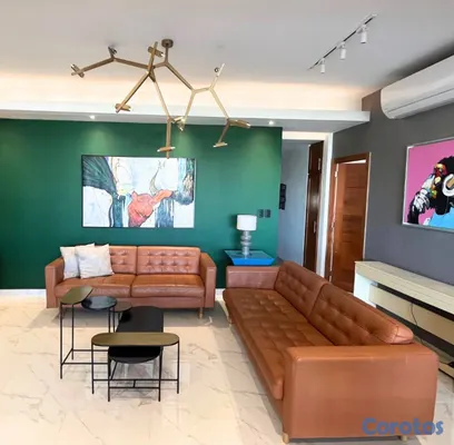 apartamentos - APARTAMENTO AMUEBLADO EN ALQUILER – MIRADOR SUR 6