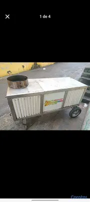 negocios en venta - Acero inoxidable Carrito de comida rápida  4