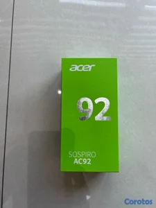 Vendo celular marca Acer, modelo Sospiro 92 de 256 gb de almacenamiento 