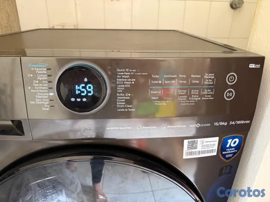 electrodomesticos - Lavadora Secadora Midea 15kg / 8kg – RD$10,000 3