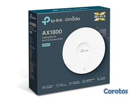 computadoras y laptops - ACCESS POINT TP-LINK OMADA, ENGENIUS EAP610, 2.4GHZ/300MBPS, 5.0GHZ/1200MBPS 4