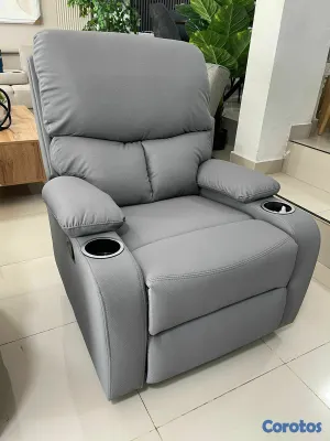 muebles y colchones - SILLON RECLINABLE MASAJEADOR  3