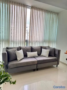 Vendo mueble gris para sala.
