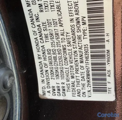 jeepetas y camionetas - Honda Crv Exl año 2015  11