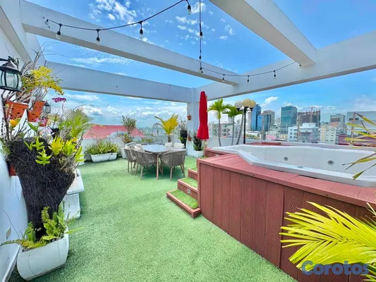 apartamentos - vendo PH Evaristo Morales amueblado 4 habitaciones con baño 3 parqueos terraza  18
