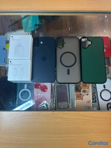 iphone 16 plus negro 128 GB desbloqueado.**tienda 