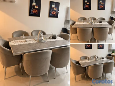 Hermoso Comedor Moderno de 6 Sillas 