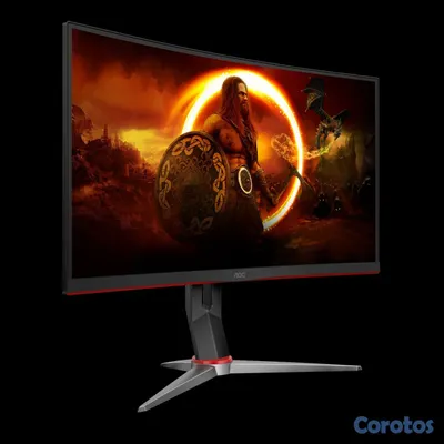 computadoras y laptops - Monitor AOC Gaming Curvo 27” 144Hz – Full HD 3