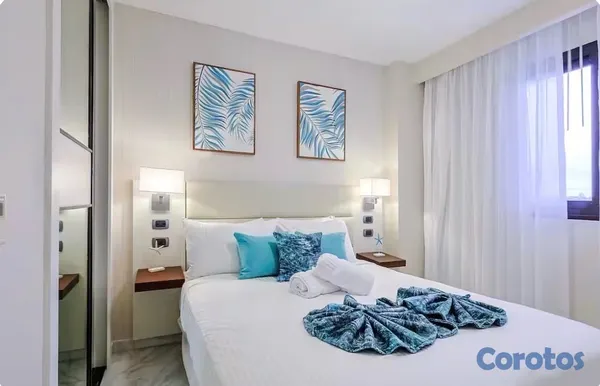 apartamentos - Apartamento amueblado con vista a piscina y golf | Cana Rock Star

US$275,000 13