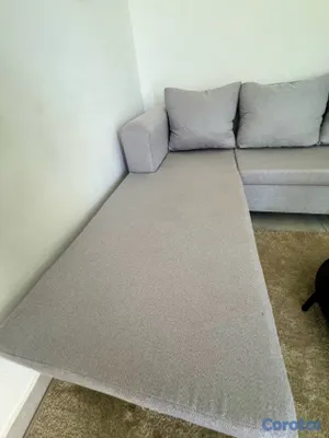 muebles y colchones - vendo bello mueble modular estilo L más mesa de centro  6