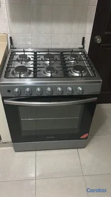 electrodomesticos - Estufa Samsung- 6 quemadores - de oportunidad  2
