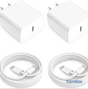CARGADOR DE IPHONE MFI CERTIFIED APPLE CARGA RÁPIDA 20W CON PUERTO TIPO C/ LIGHT