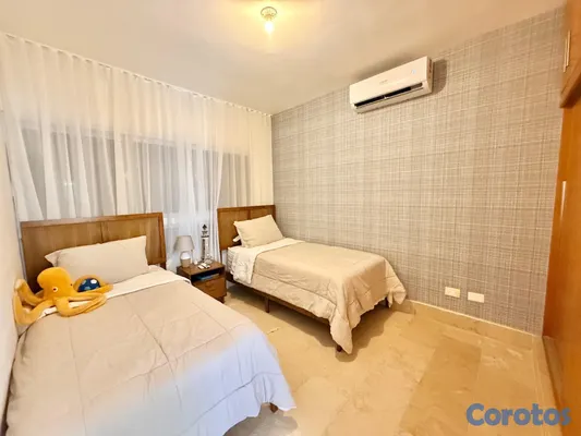 casas vacacionales y villas - vendo amueblado Villa proyecto metro country club amueblada tres habitaciones  3