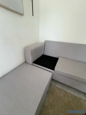 muebles y colchones - vendo bello mueble modular estilo L más mesa de centro  4