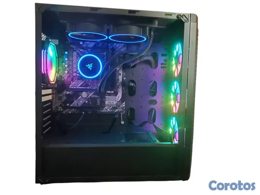 computadoras y laptops - PC Intel 10ma i7-10700 / 32GB / 512GB / 750w / 480T AIRFLOW / líquida 240mm 4