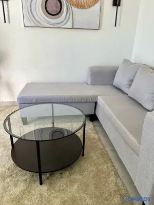 muebles y colchones - vendo bello mueble modular estilo L más mesa de centro  11