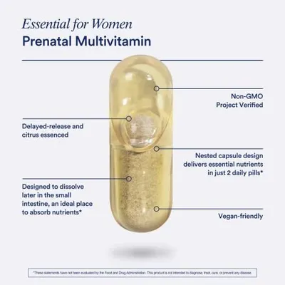 Salud y Equipamiento Médico - Vitaminas Prenatales Rituales Con Folato Y Colina 5