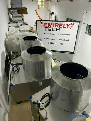 equipos profesionales - Maquina peladora lavadora de papa molino pelador industrial de papa zanahoria 2