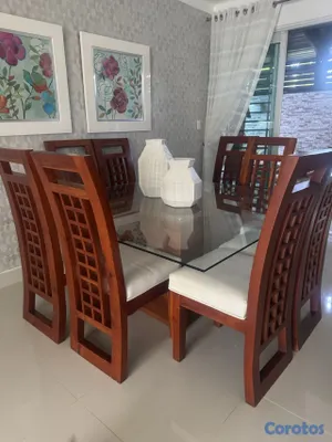 muebles y colchones - Comedor en Caoba 3