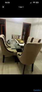 comedor en caoba 