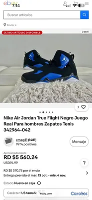 zapatos unisex - son originales usado pero casi nuevos poco uso jordan air  6