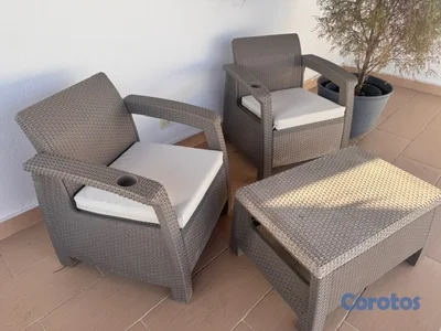 Juego muebles balcón o terraza