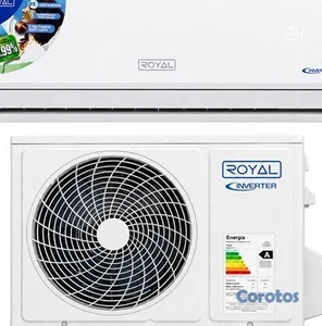 Aire acondicionado Royal 12000 BTU, Eficiencia 19,