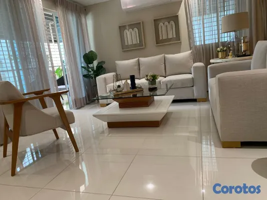 apartamentos - alquiler de apartamento amueblado en evaristo mora 9
