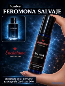 Feromona de hombre - Fragancia salvaje
Para atraer a las chicas
