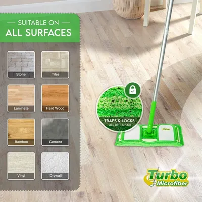 Salud y Equipamiento Médico - Swiffer Recambio Barrido En Seco Y Humedo Lavables 2 Und 6