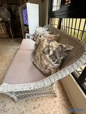 muebles y colchones - ¡Juego de muebles de ratán en venta! 6
