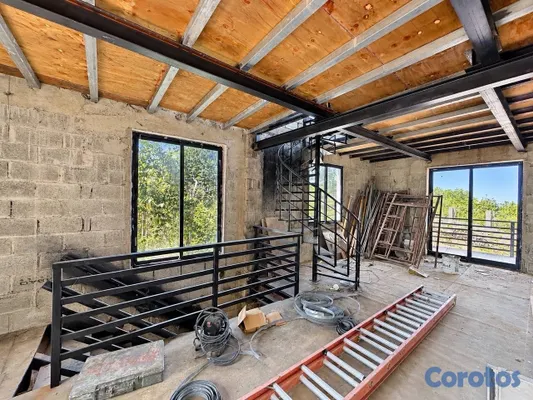 casas vacacionales y villas - Terreno con casa de huéspedes y vista al océano en Cosón, Las Terrenas 7
