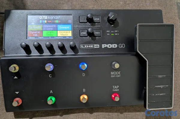 instrumentos musicales - Pedal Líne 6 Pod Go  7