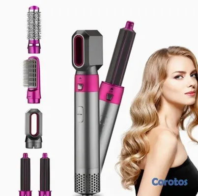salud y belleza - Cepillo Moldeador De Cabello 5 En 1 2