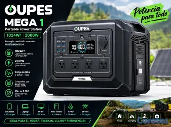 plantas e inversores - oupes Mega 1 